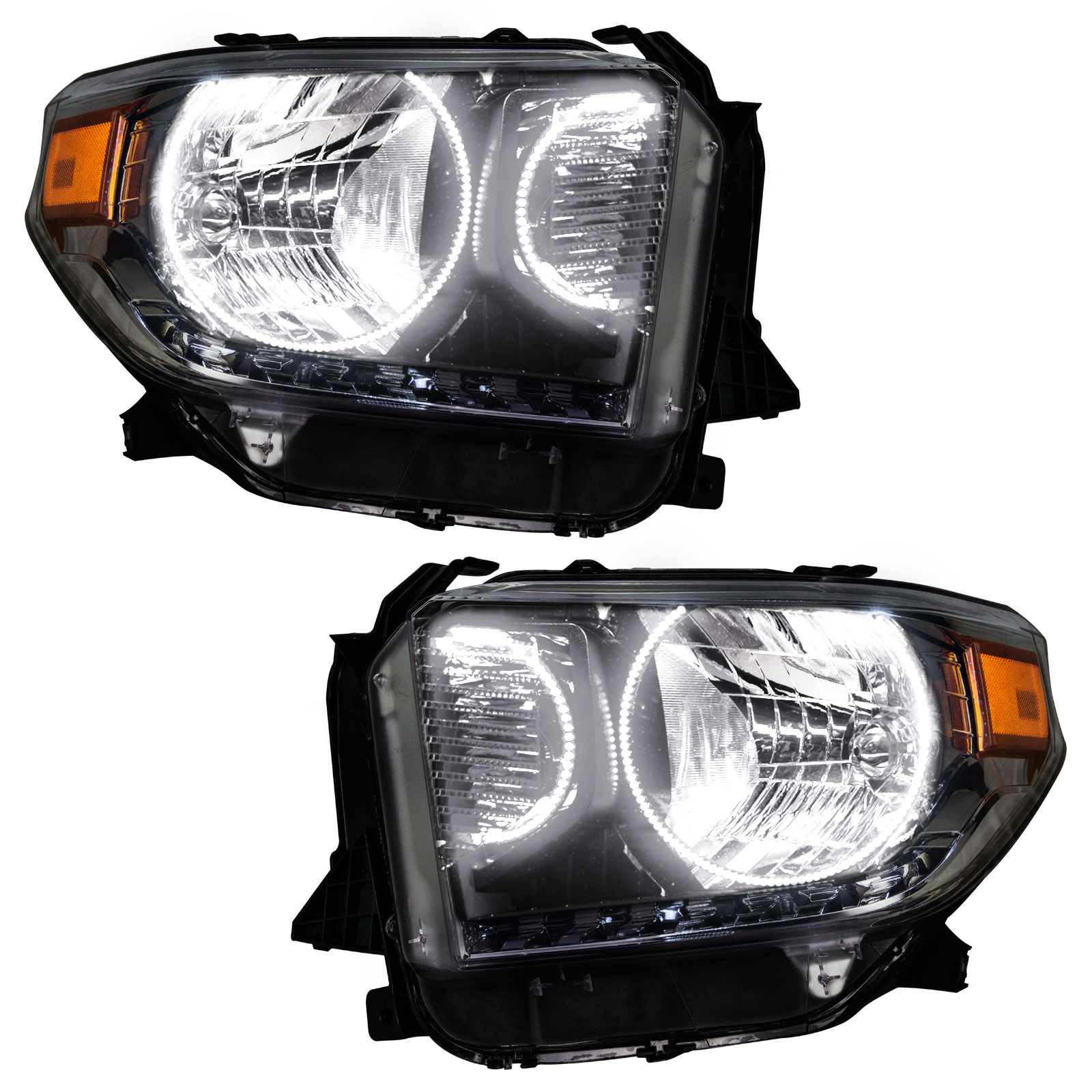 7204-001 - 2014-2017 Toyota Tundra SMD HL - Dual Halo Kit